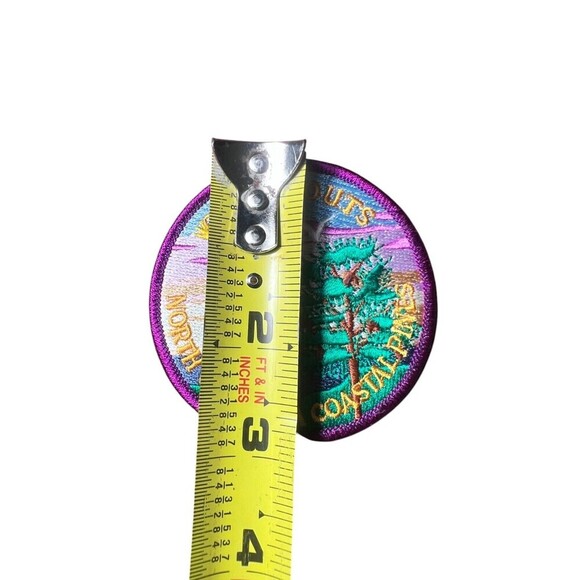 NEW Girl Scout New Carolina Coastal Pines GSNCCP Official Council Patch Badge 3" - Picture 3 of 3